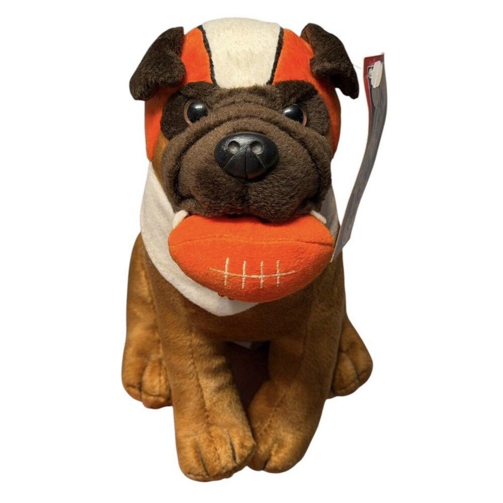 Vintage 1999 Cleveland Browns Dawg Pound Dog Plush Coolbeans Lee Sport NFL NWT